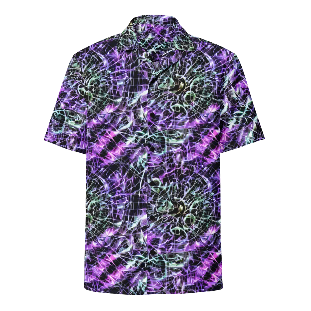 Spectral Circuitry on Button Shirt — Front