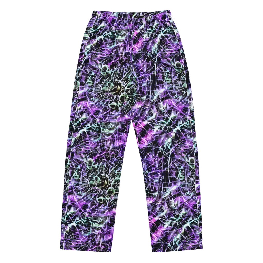 Spectral Circuitry on Women's Pajama Pants — Front