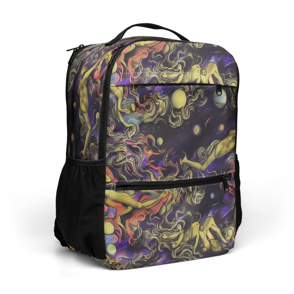 Galactic Playground on Utility Backpack — Right Front