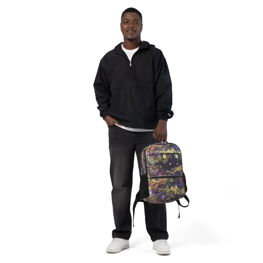 Galactic Playground on Utility Backpack — Front