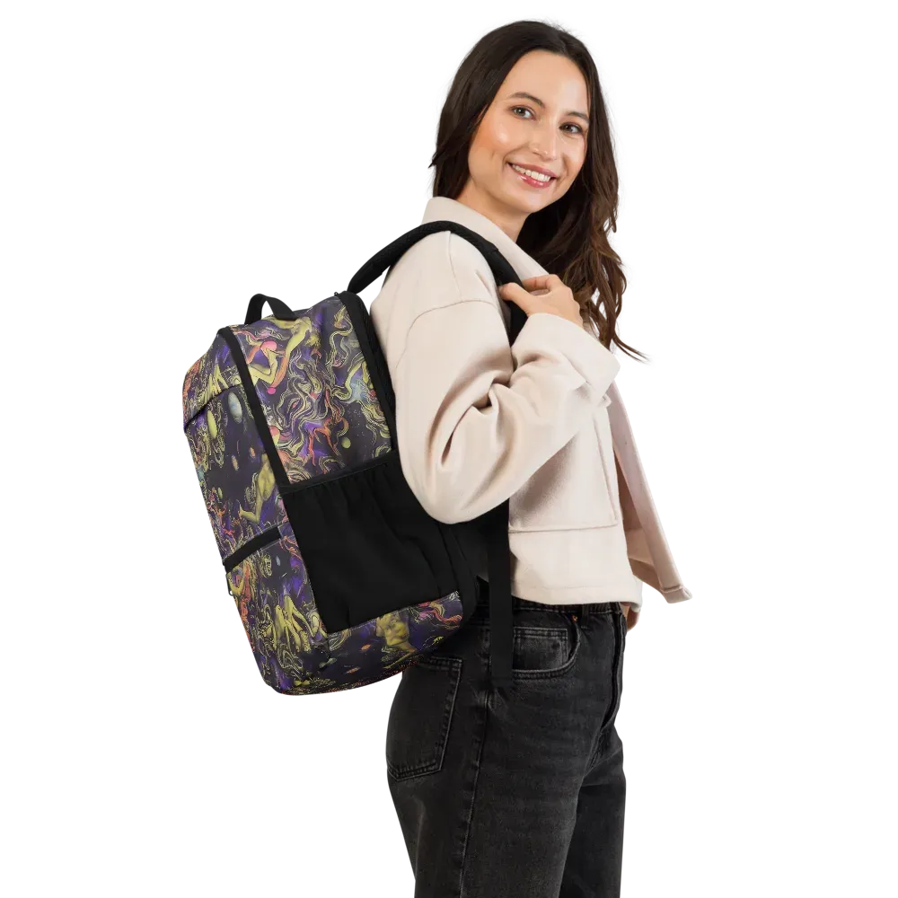 Galactic Playground on Utility Backpack — Right
