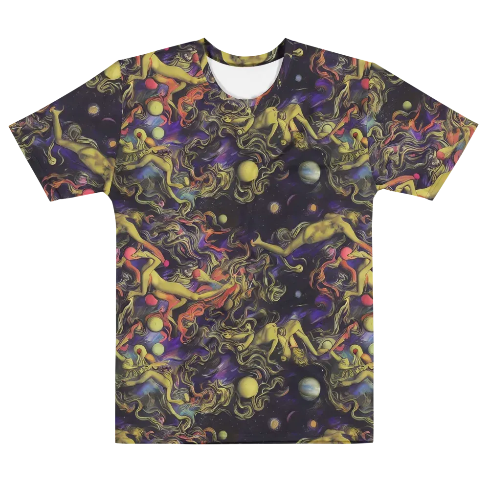 Galactic Playground on Men's Crew Neck T-Shirt — Front