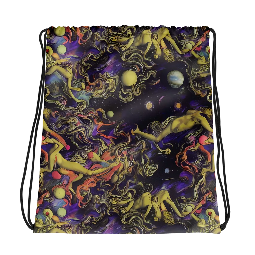 Galactic Playground on Drawstring Bag — Photo