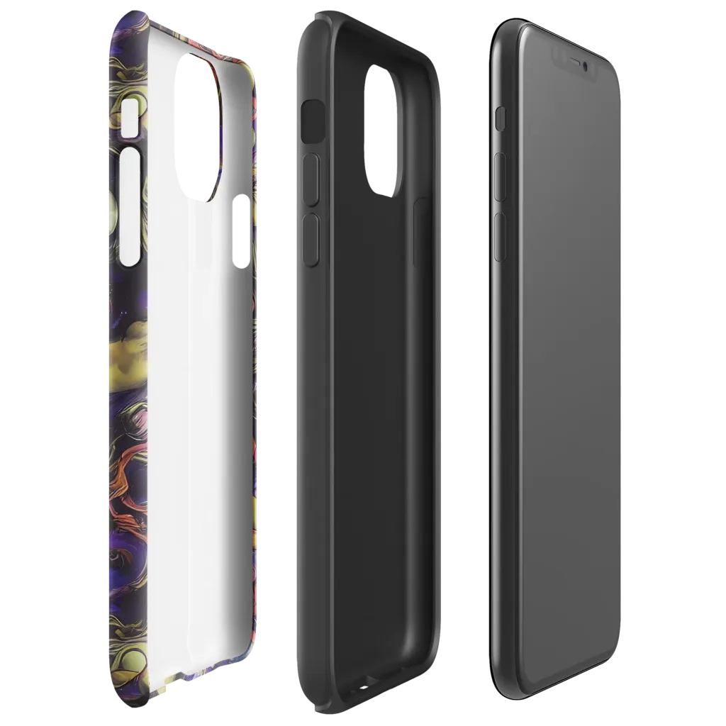 Galactic Playground on Tough Case for iPhone® — Right