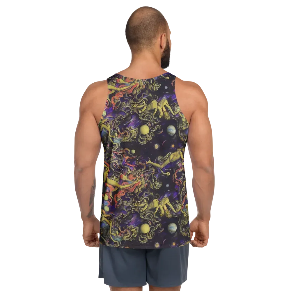Galactic Playground on Men's Tank Top — Back