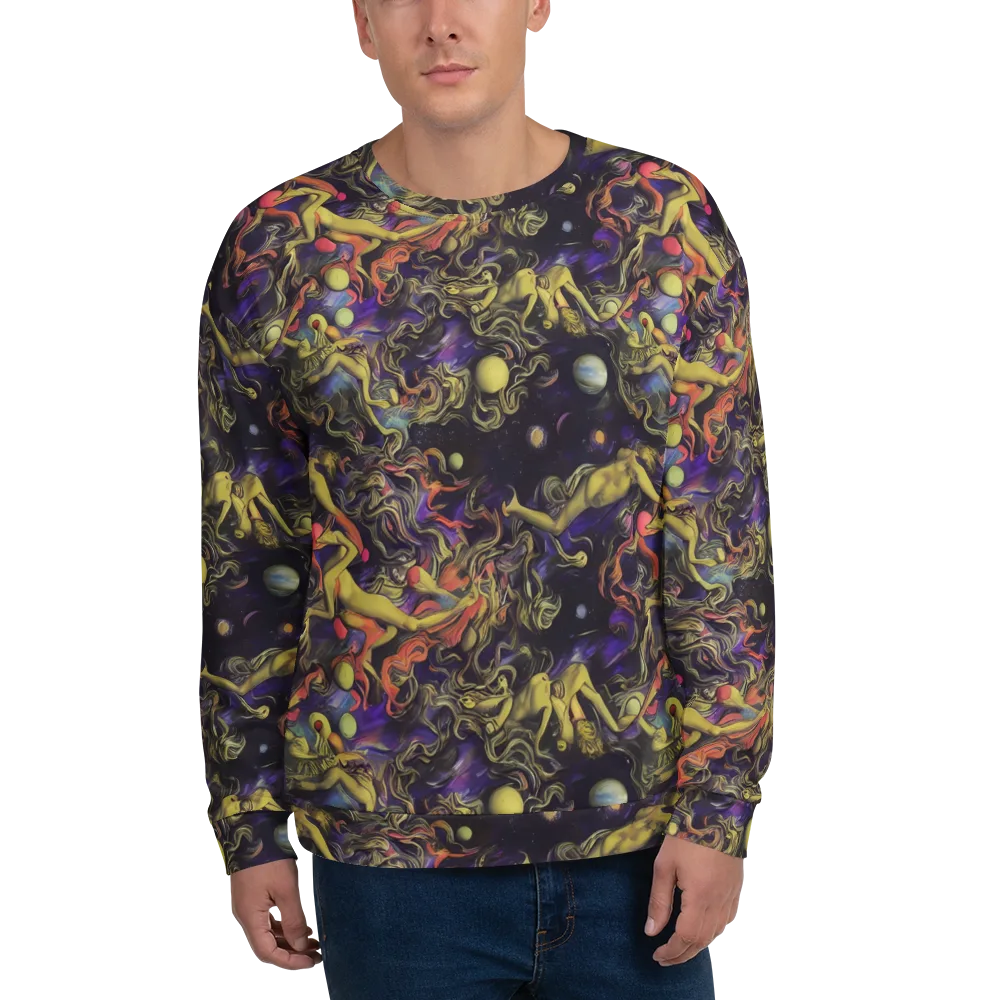 Galactic Playground on Sweatshirt — Front