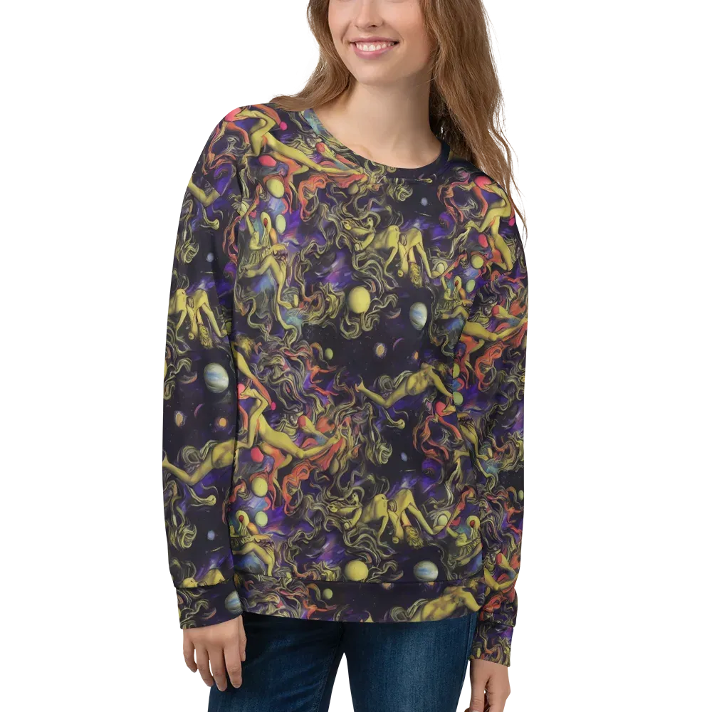 Galactic Playground on Sweatshirt — Front