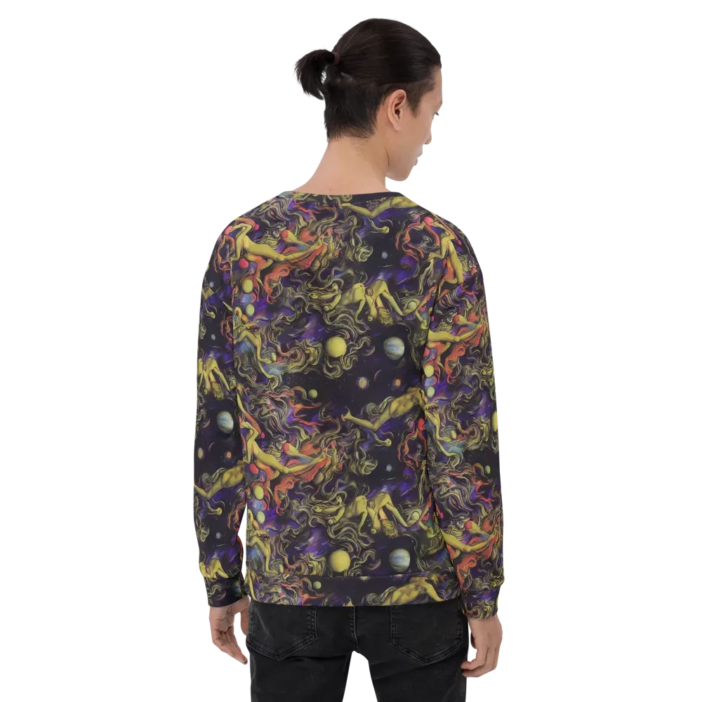 Galactic Playground on Sweatshirt — Back
