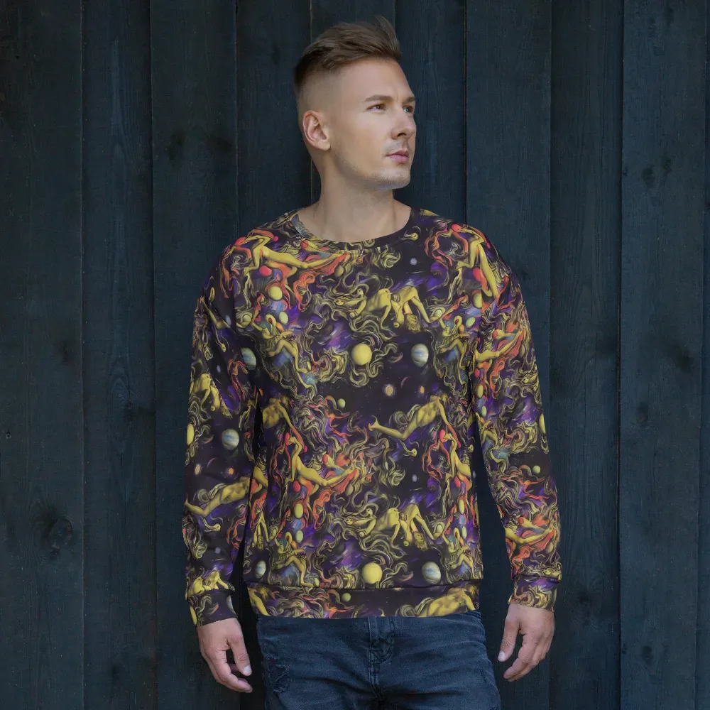 Galactic Playground on Sweatshirt — Front