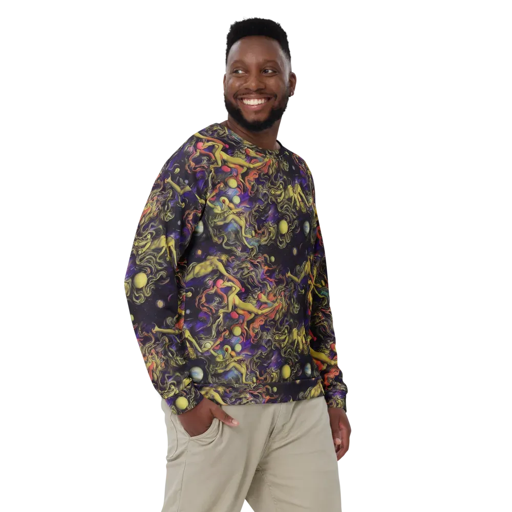 Galactic Playground on Sweatshirt — Front