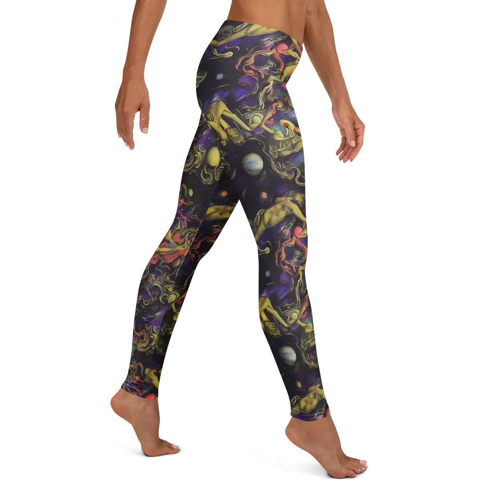Galactic Playground on Leggings — Right