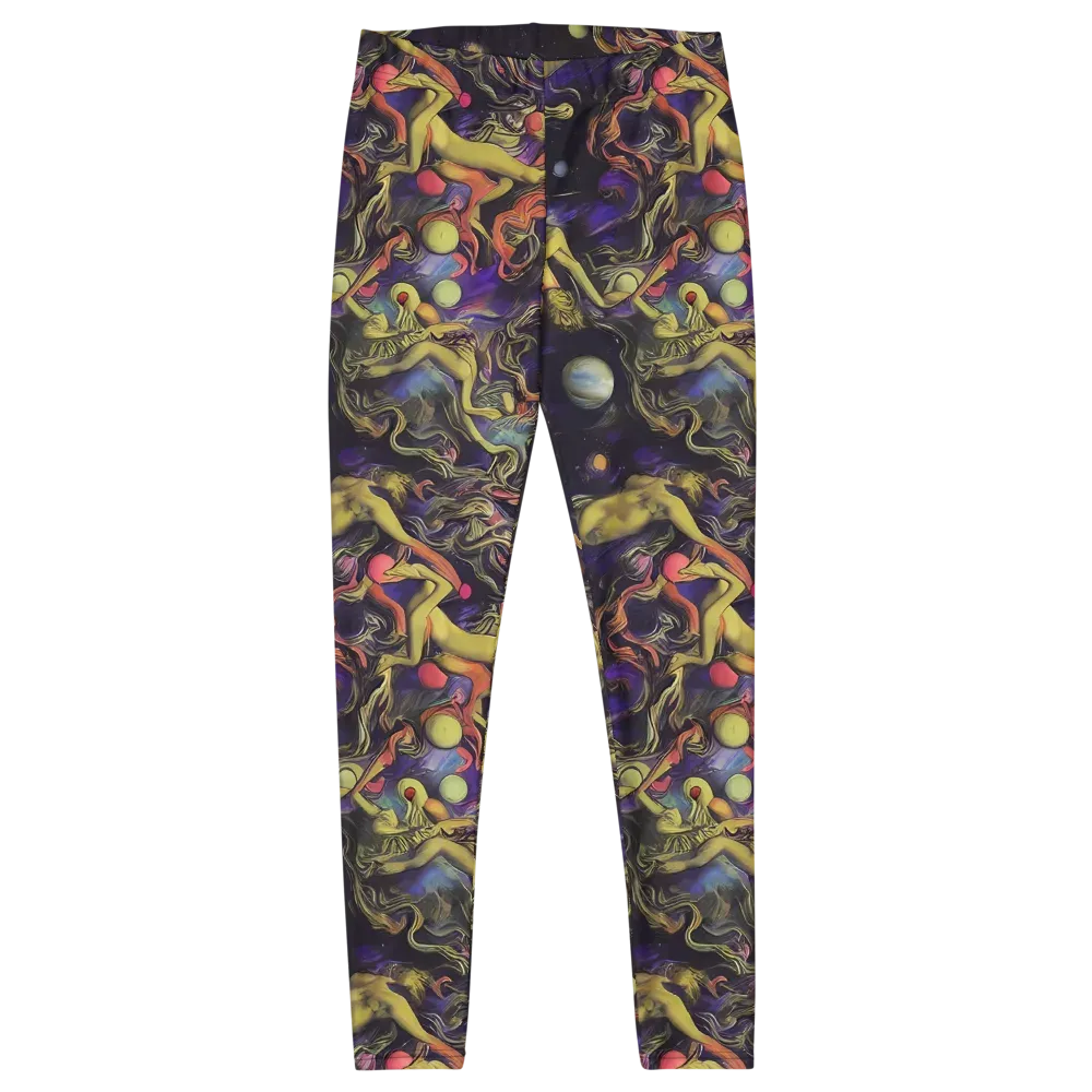 Galactic Playground on Leggings — Front