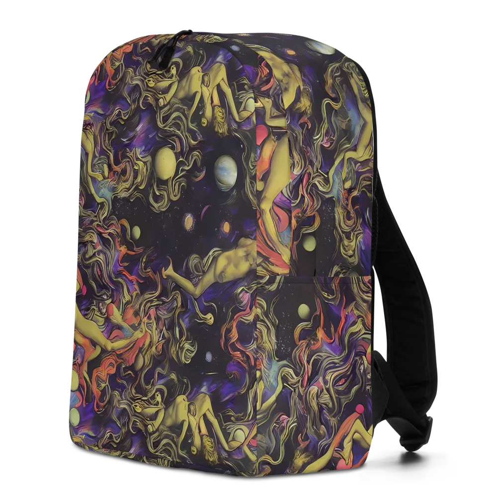 Galactic Playground on Minimalist Backpack — Left