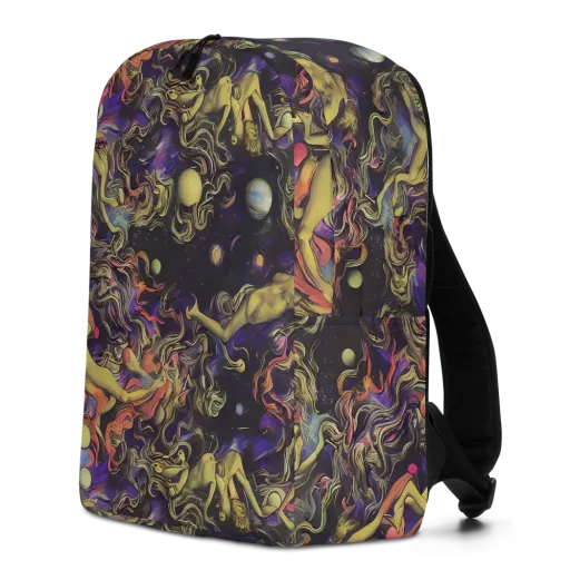 Galactic Playground on a Minimalist Backpack