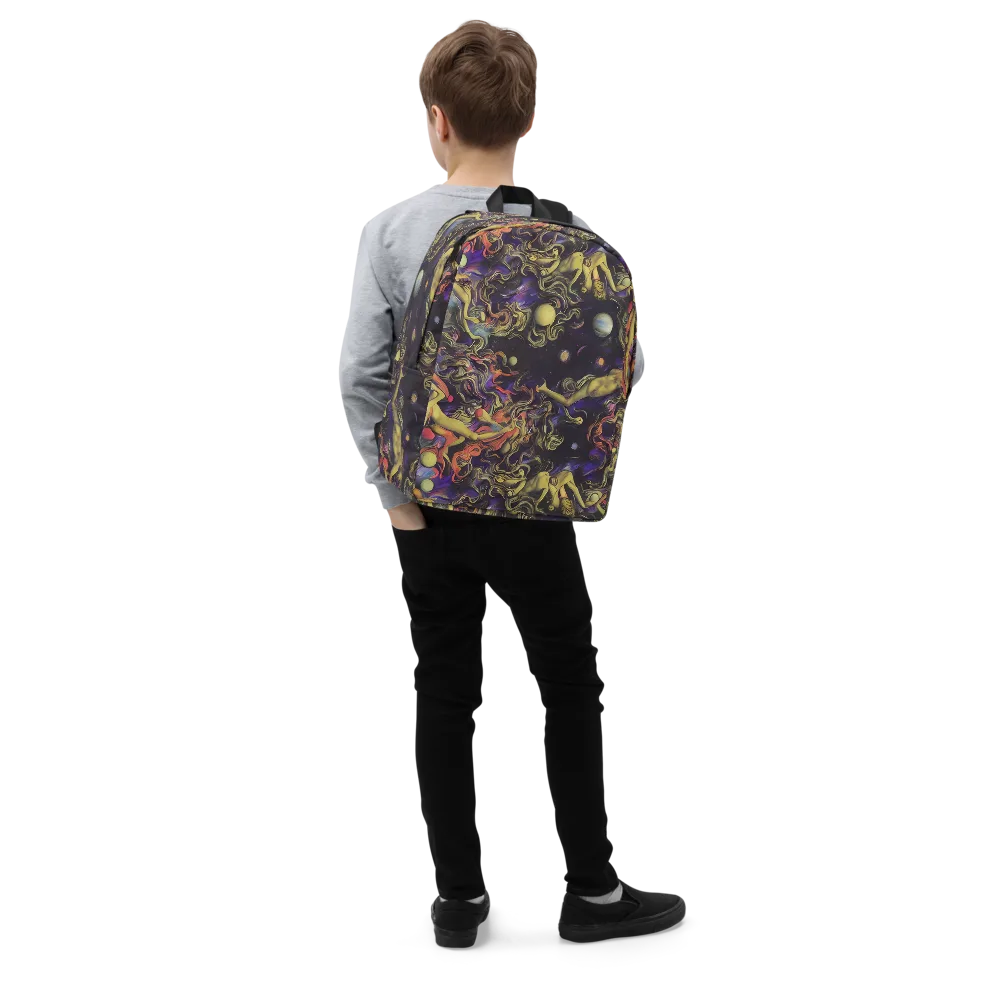 Galactic Playground on Minimalist Backpack — Right Front