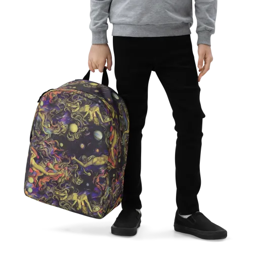 Galactic Playground on a Minimalist Backpack