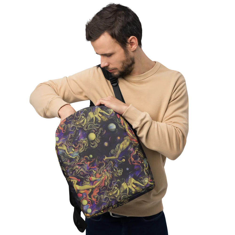 Galactic Playground on Minimalist Backpack — Front