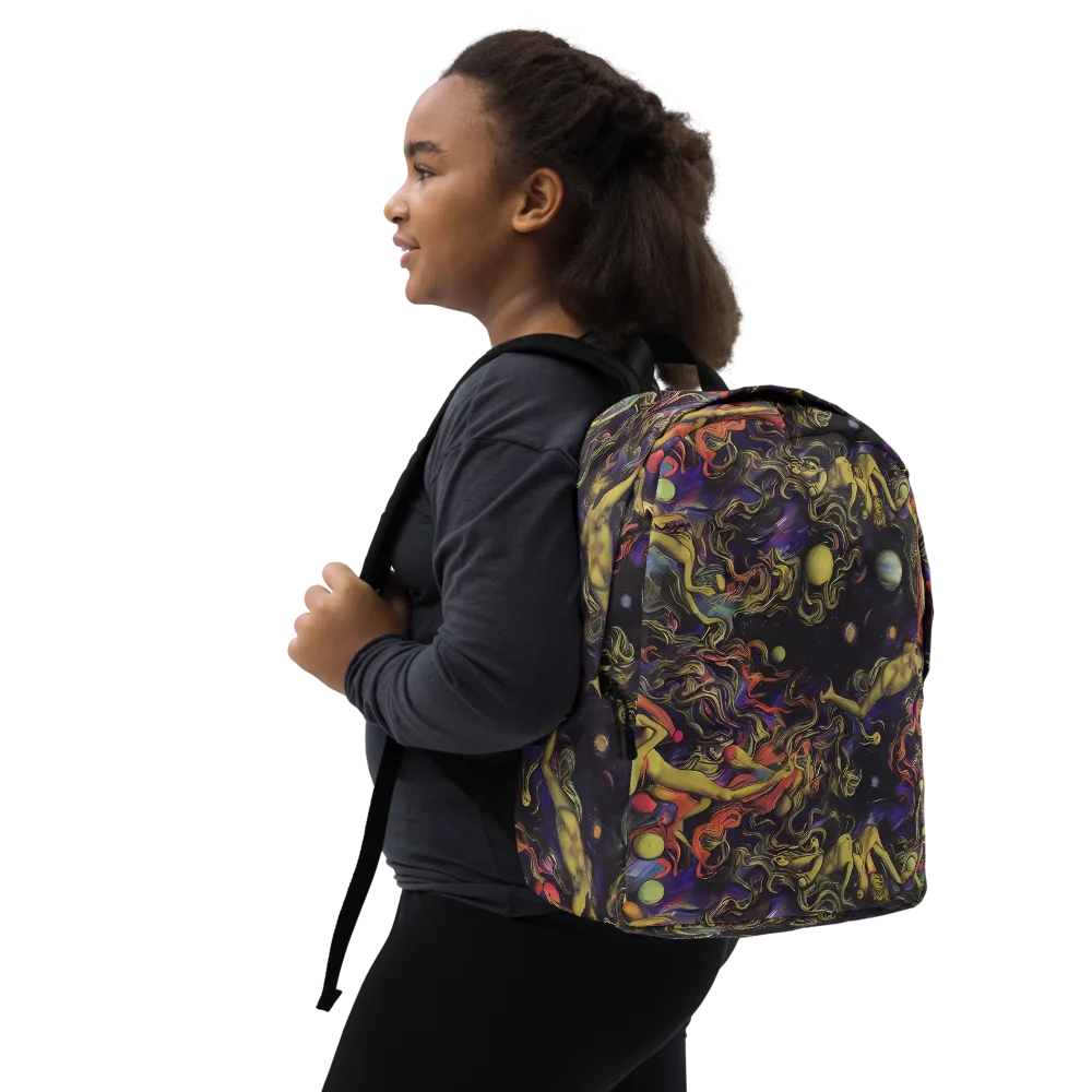 Galactic Playground on Minimalist Backpack — Right Front
