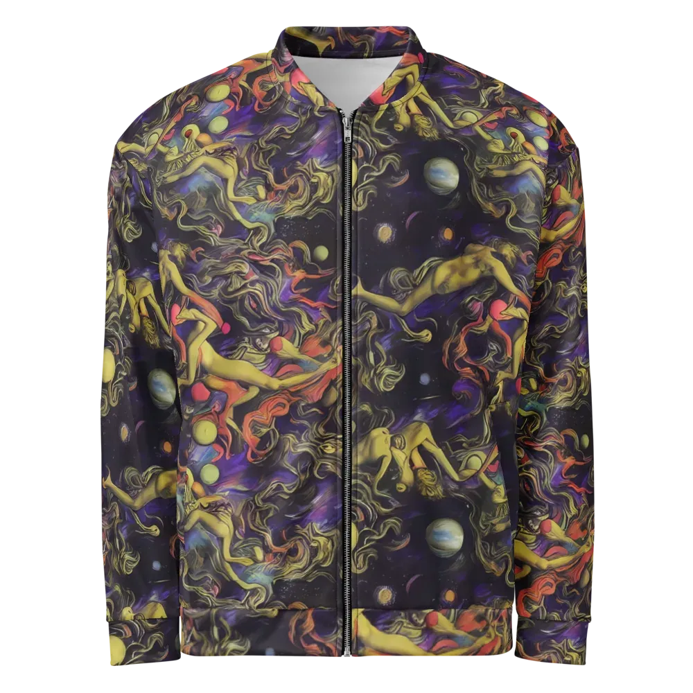 Galactic Playground on Bomber Jacket — Front