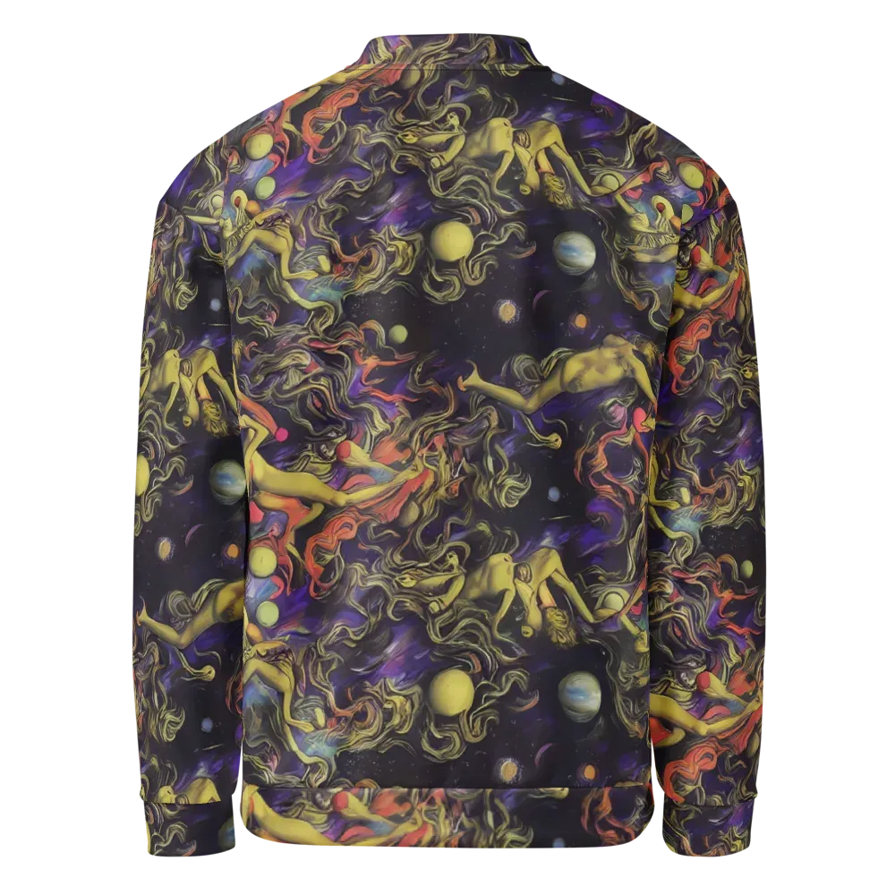 Galactic Playground on Bomber Jacket — Back