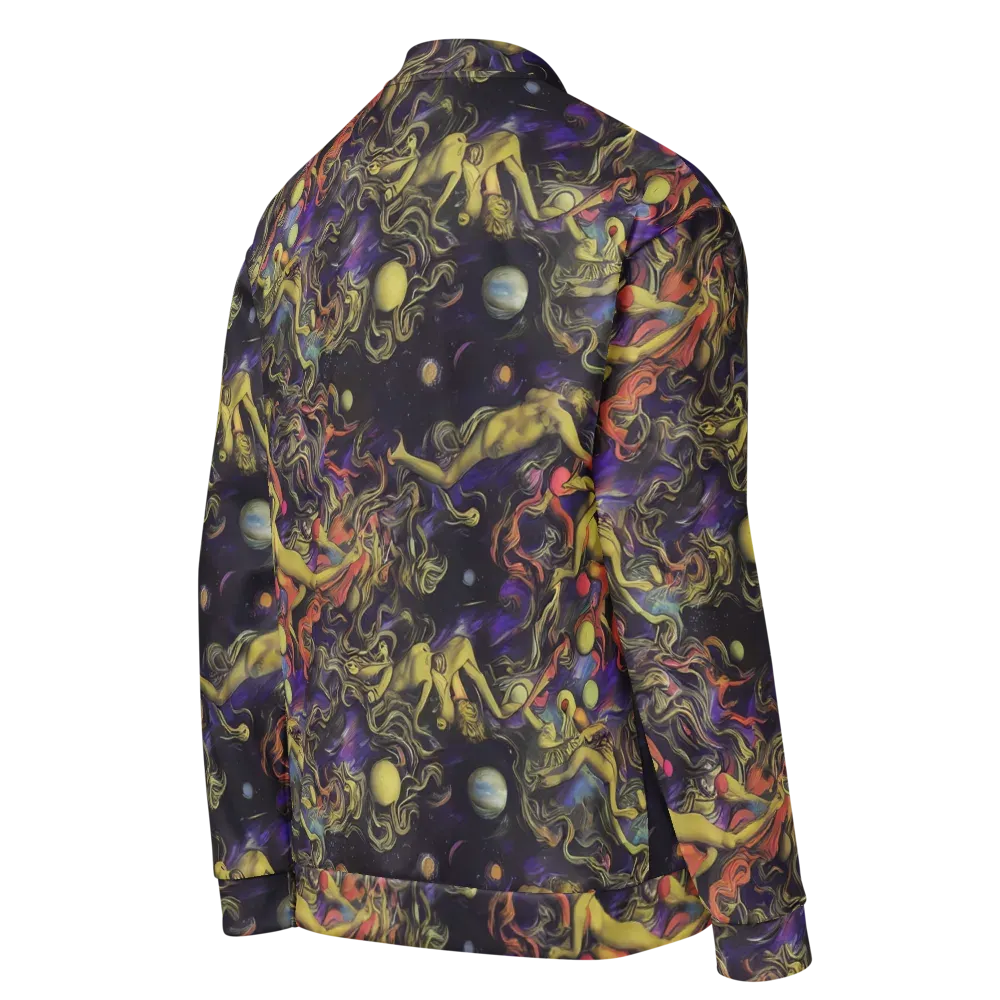 Galactic Playground on Bomber Jacket — Right Back