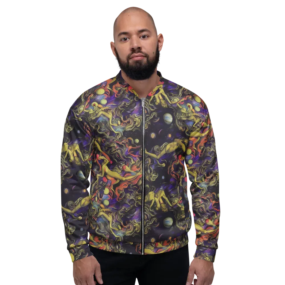Galactic Playground on Bomber Jacket — Front