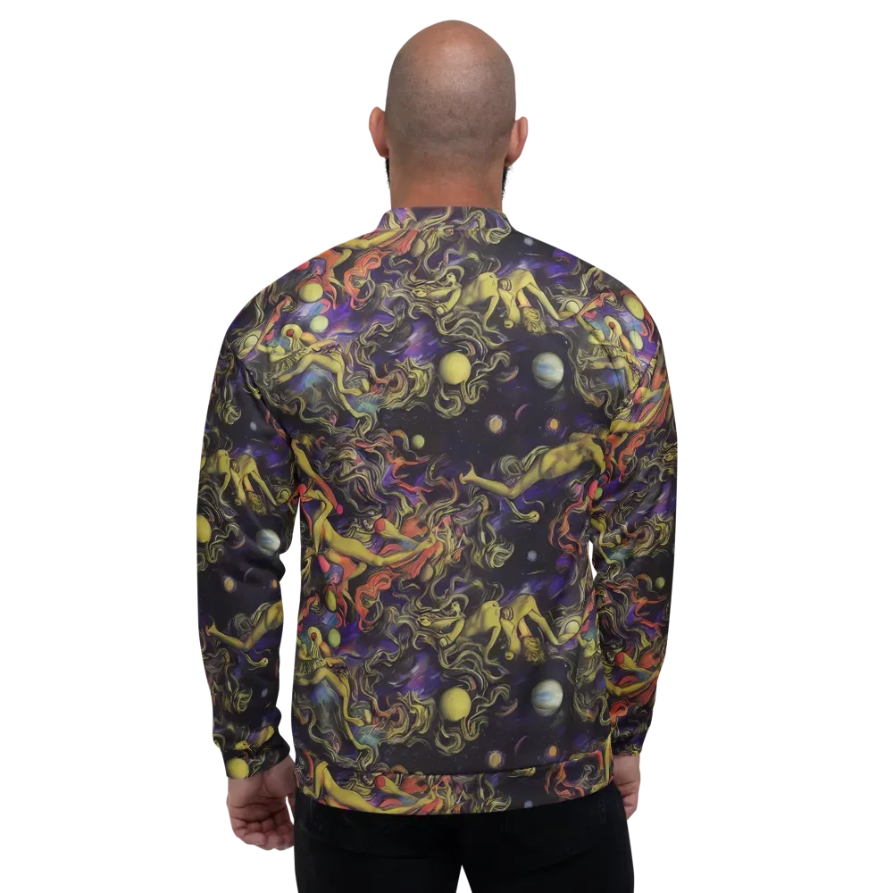 Galactic Playground on Bomber Jacket — Back