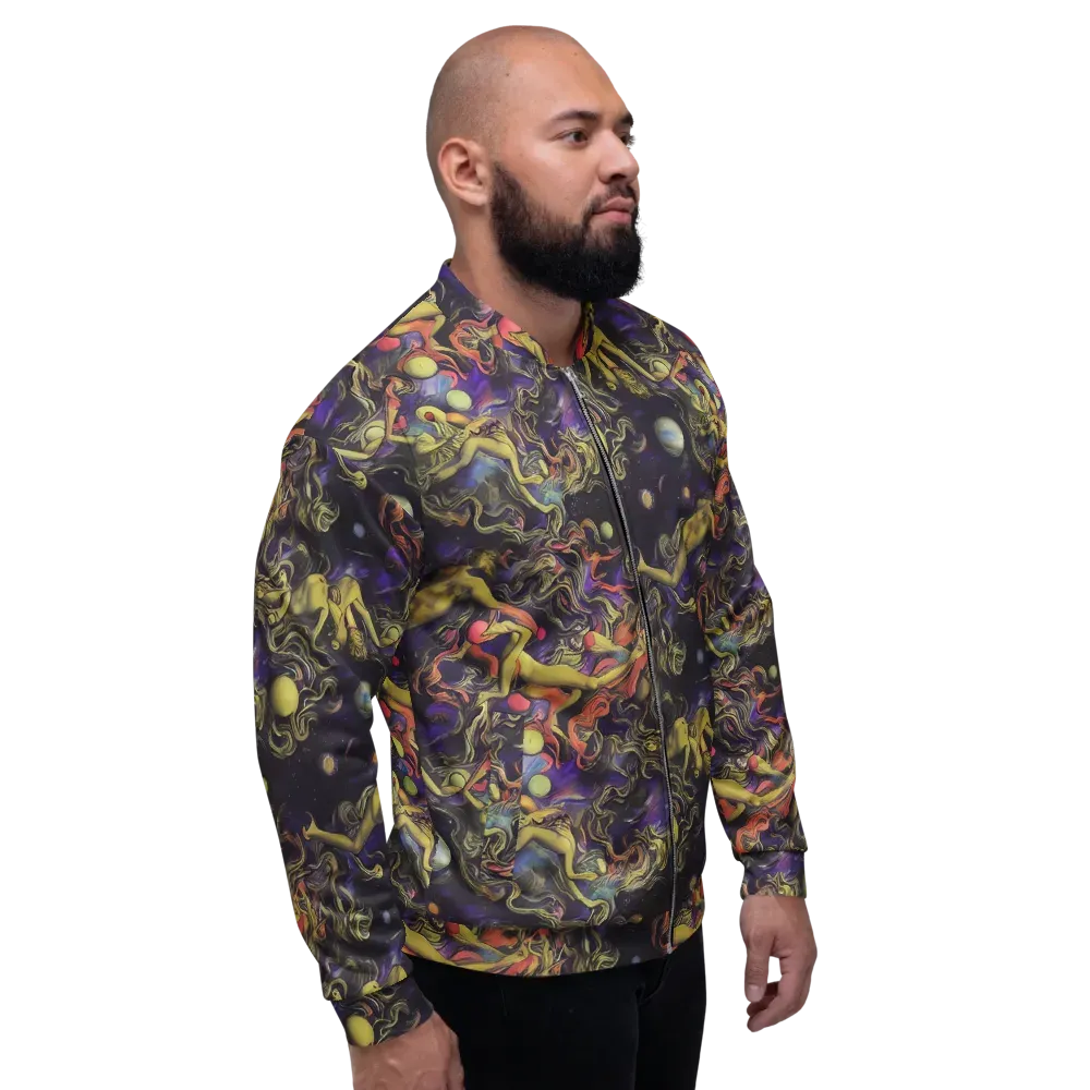 Galactic Playground on Bomber Jacket — Right