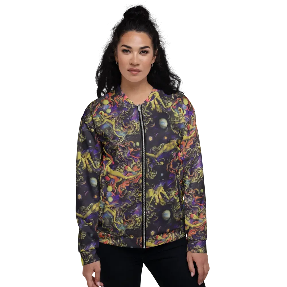 Galactic Playground on Bomber Jacket — Front