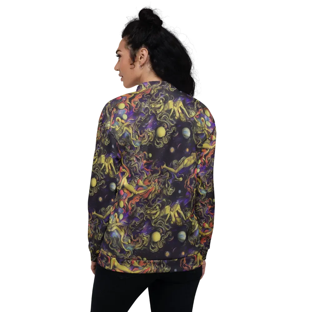 Galactic Playground on Bomber Jacket — Back