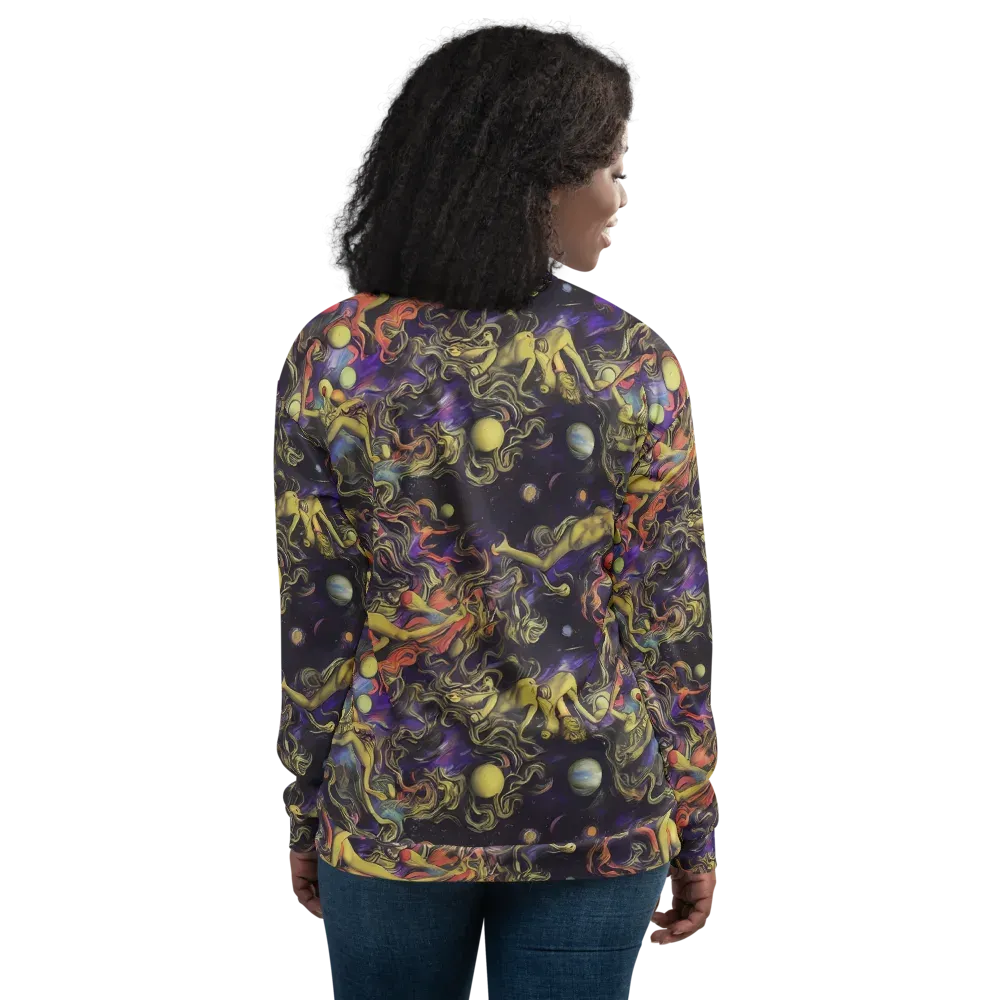 Galactic Playground on Bomber Jacket — Back
