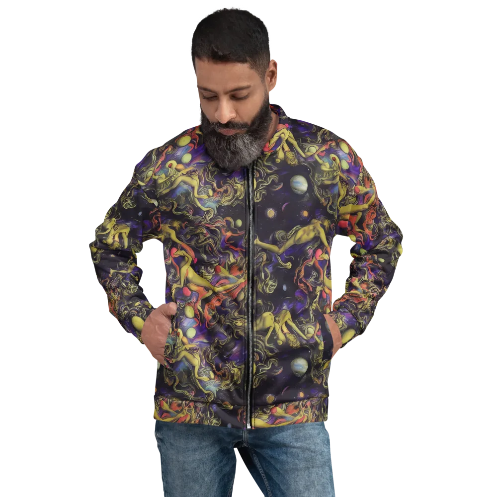 Galactic Playground on Bomber Jacket — Front