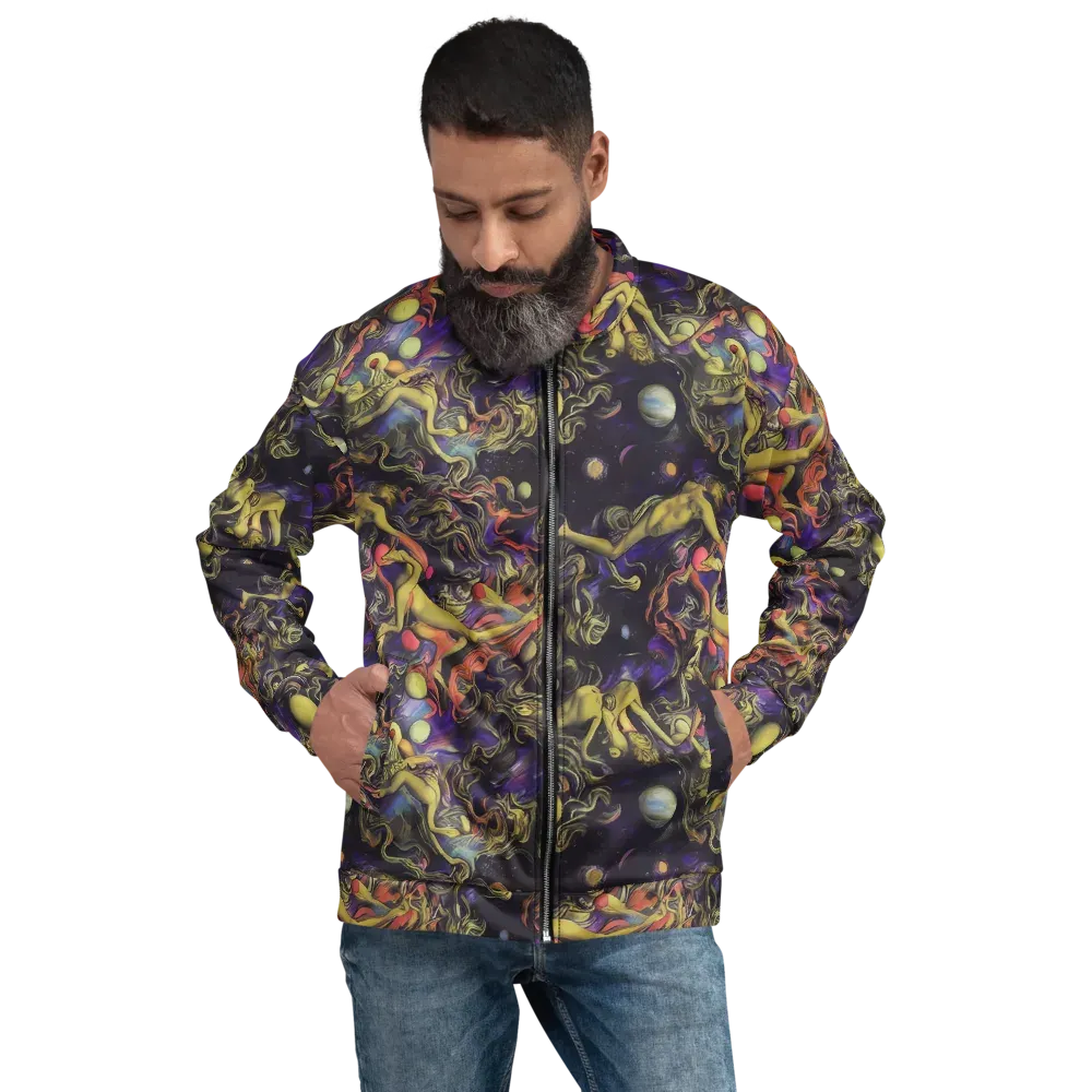 Galactic Playground on Bomber Jacket — Front