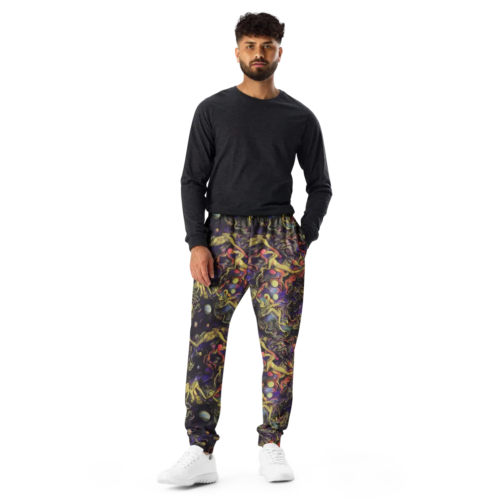 Galactic Playground on Men's Joggers — Front