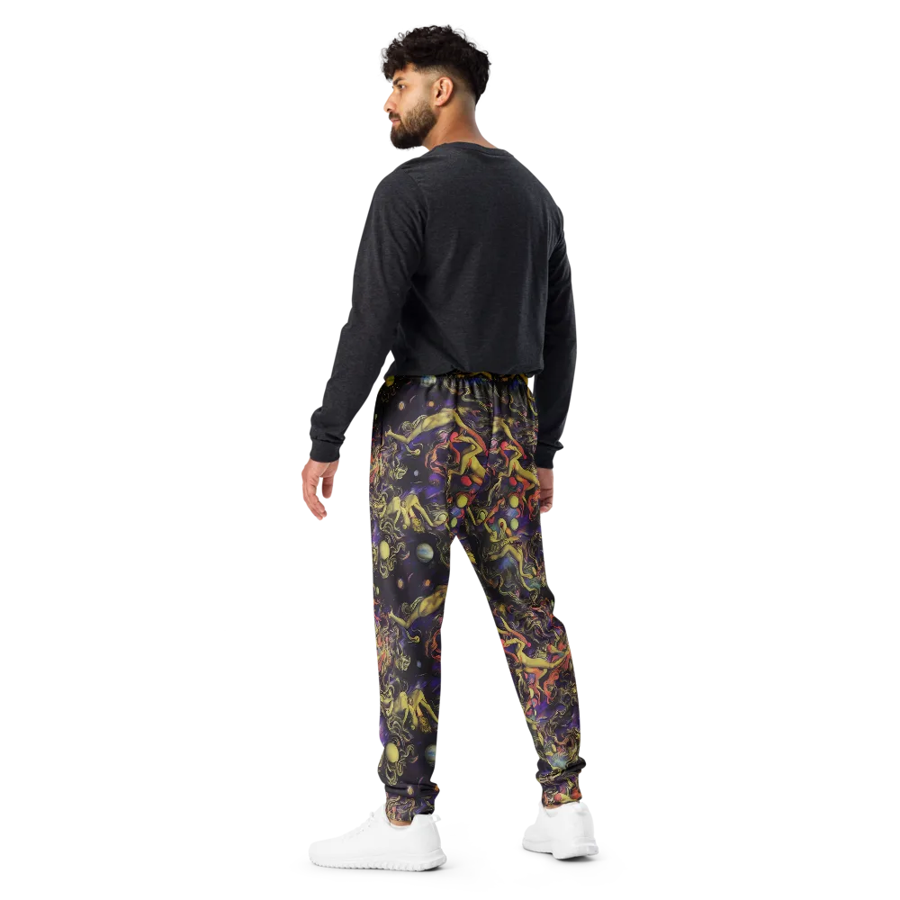 Galactic Playground on Men's Joggers — Back