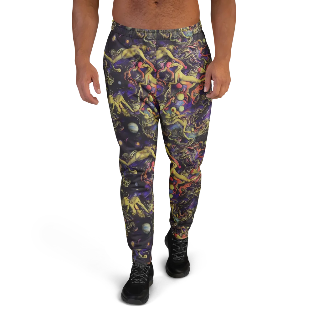 Galactic Playground on Men's Joggers — Front