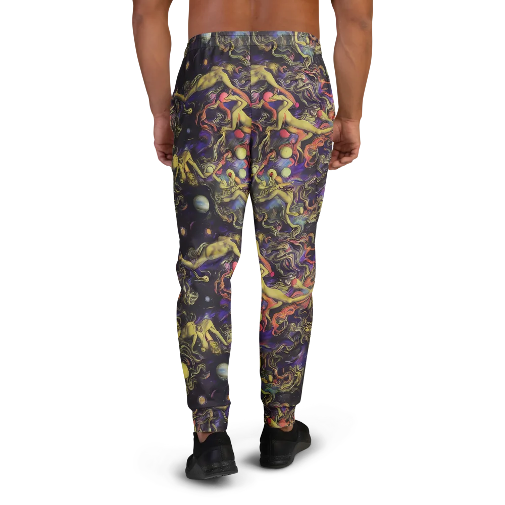 Galactic Playground on Men's Joggers — Back