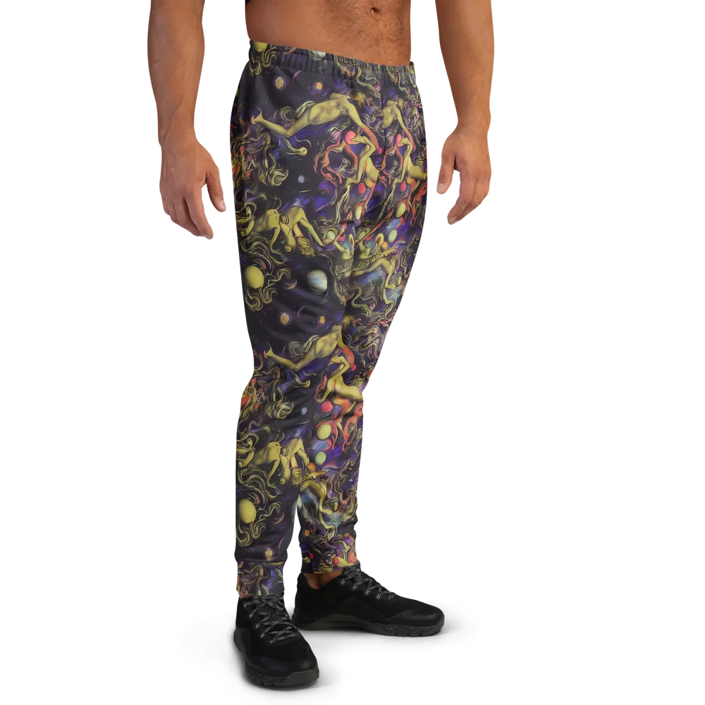 Galactic Playground on Men's Joggers — Right