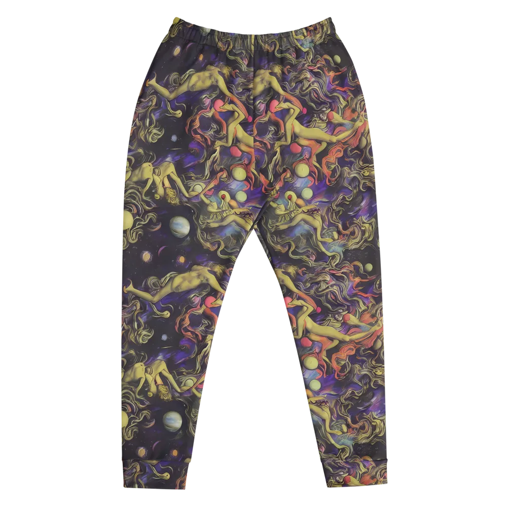Galactic Playground on Men's Joggers — Front