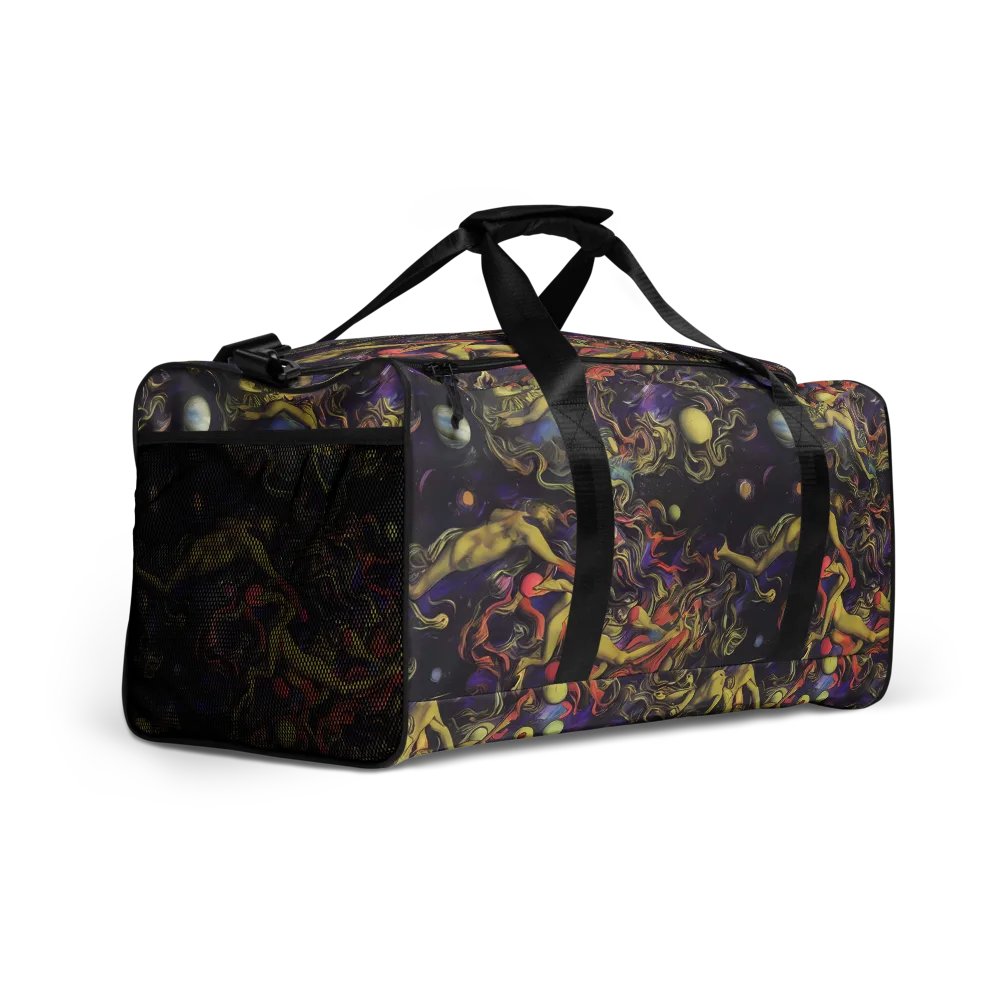 Galactic Playground on Duffle Bag — Right Front