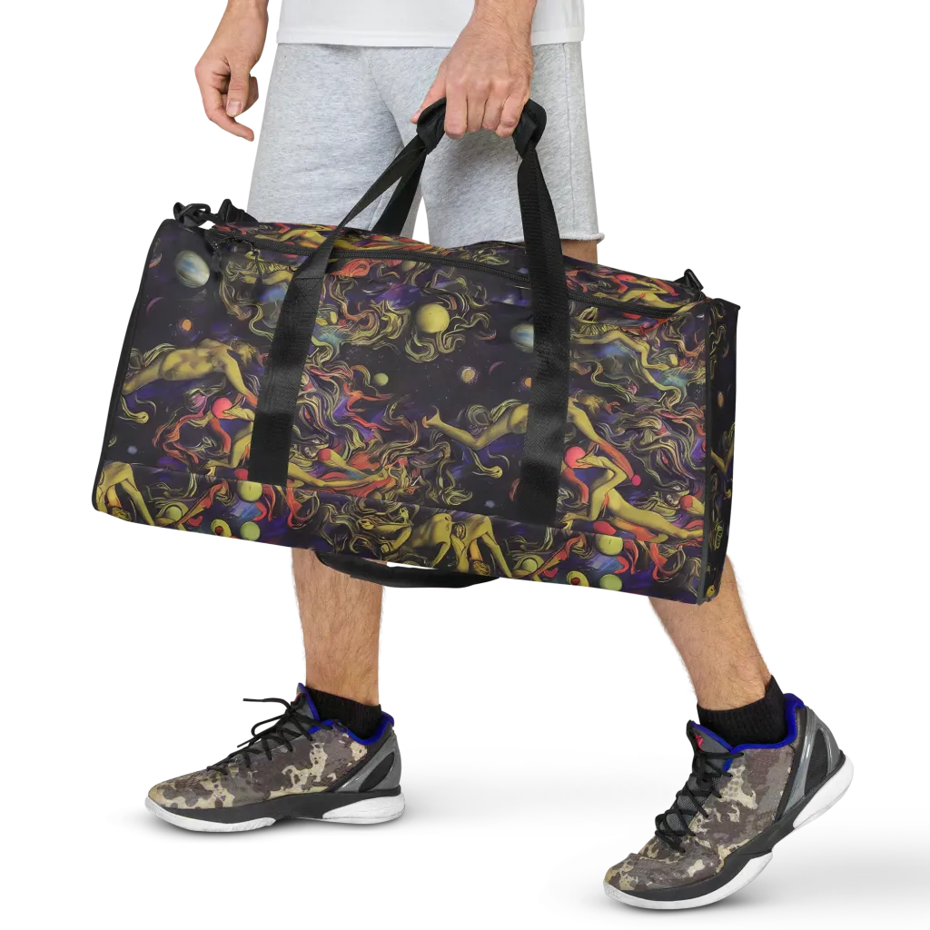 Galactic Playground on Duffle Bag — Front