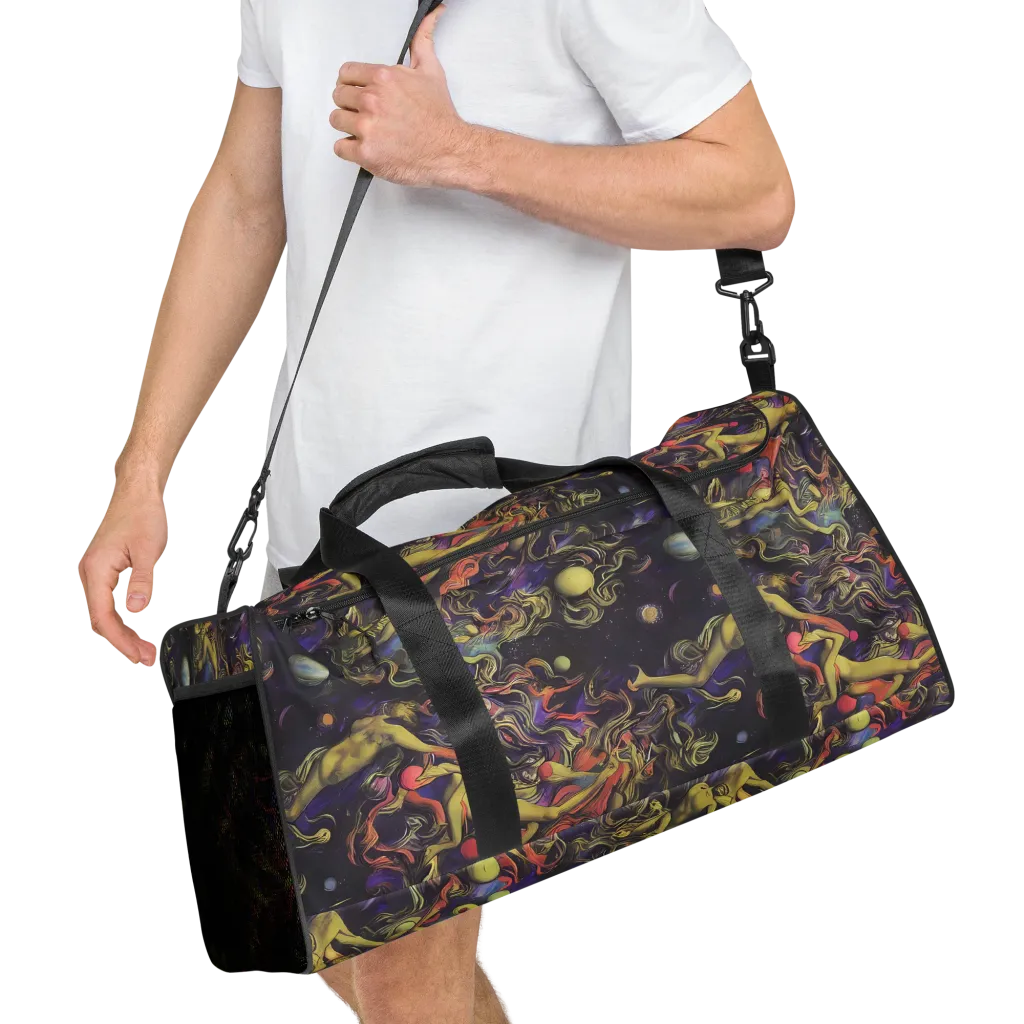 Galactic Playground on Duffle Bag — Right Front