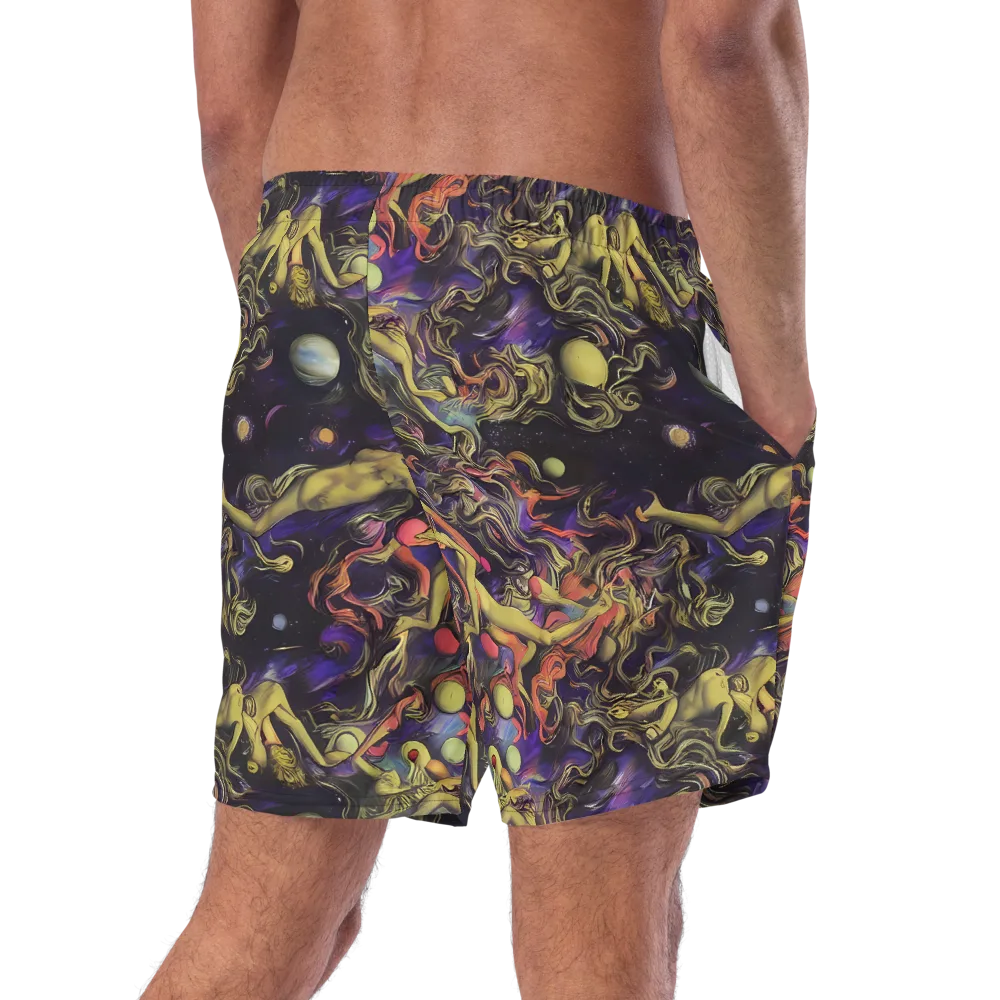 Galactic Playground on Swim Trunks — Right Back