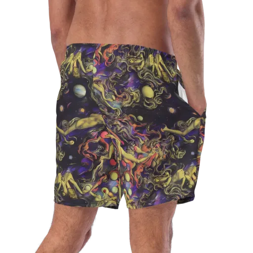 Galactic Playground on a Swim Trunks