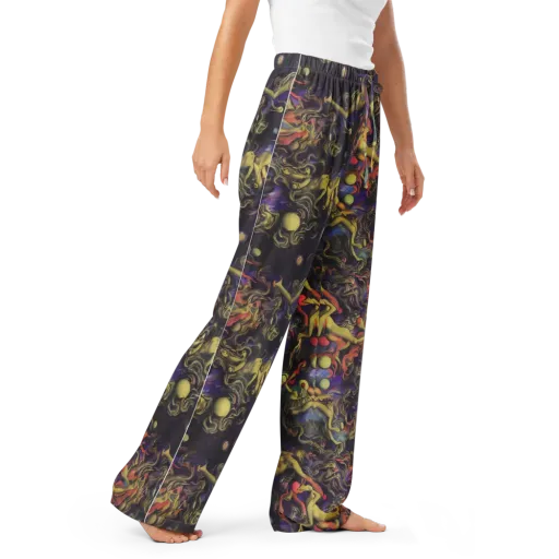 Galactic Playground on a Women's Pajama Pants