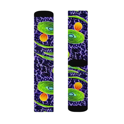 Psychedelic Grove on a Socks