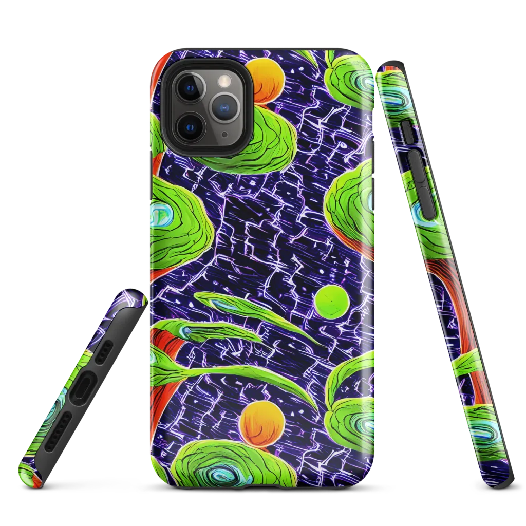 Psychedelic Grove on Tough Case for iPhone® — Front