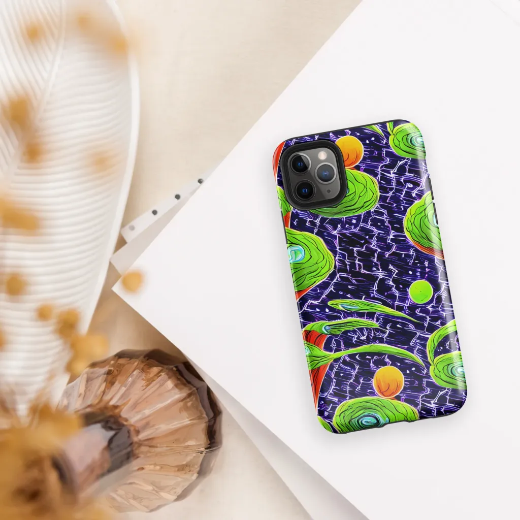 Psychedelic Grove on Tough Case for iPhone® — Front
