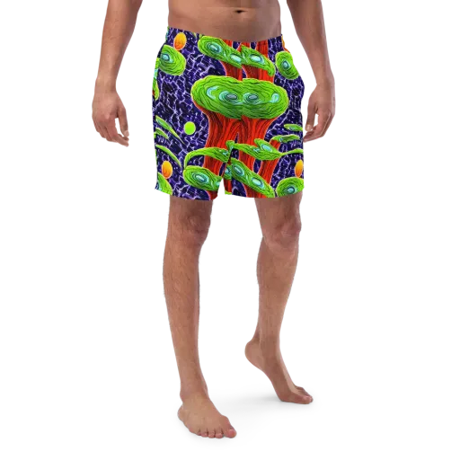 Psychedelic Grove on a Swim Trunks