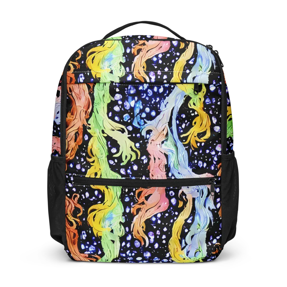 Celestial Serenade on Utility Backpack — Front
